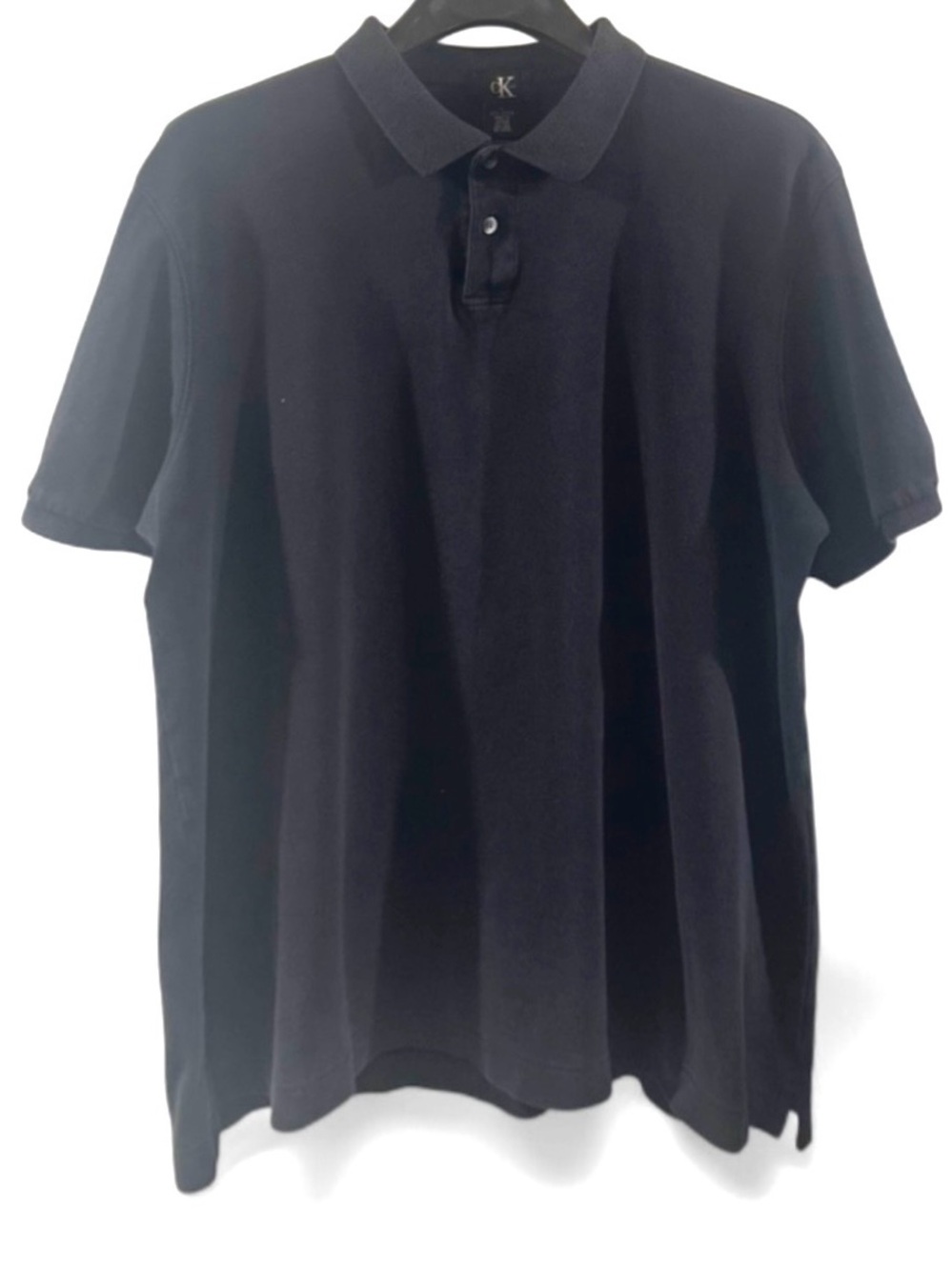 Vintage Calvin Klein Black Polo Shirt Size Men’s Large